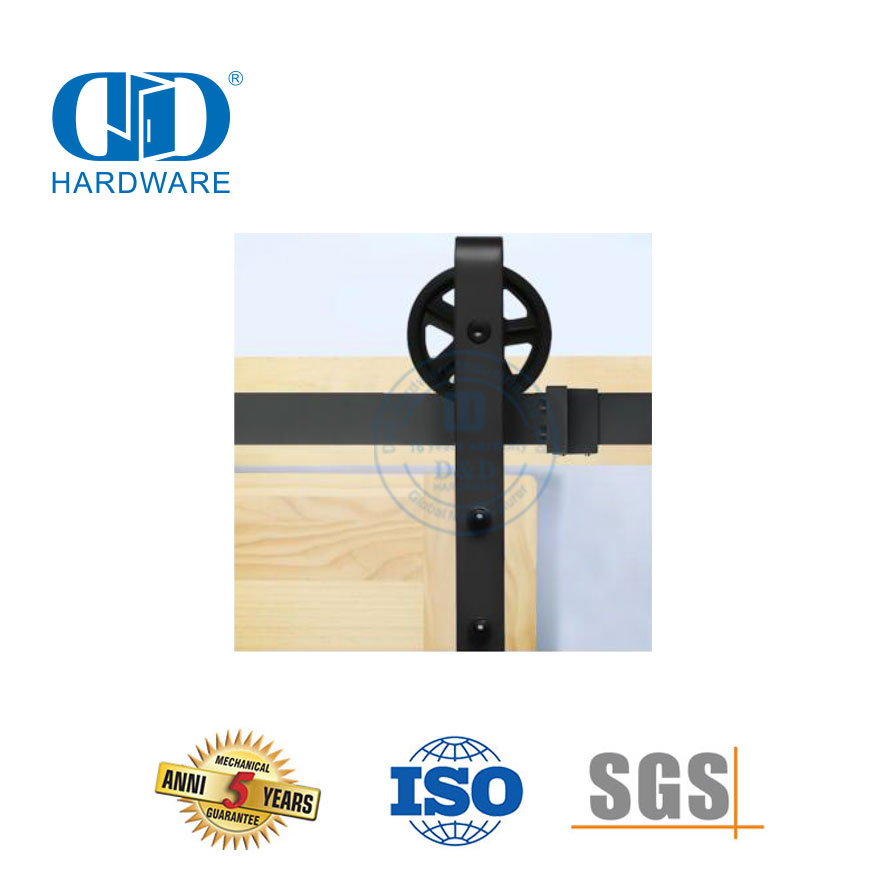 Stainless Steel Sliding Barn Door Hardware Furniture Hardware Barn Wood Door Hardware Track Kit-DDBD010