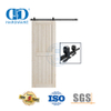 Stainless steel Heavy Duty Barn Door Hardware Bi-folding Barn Door Hardware Track Kit-DDBD005