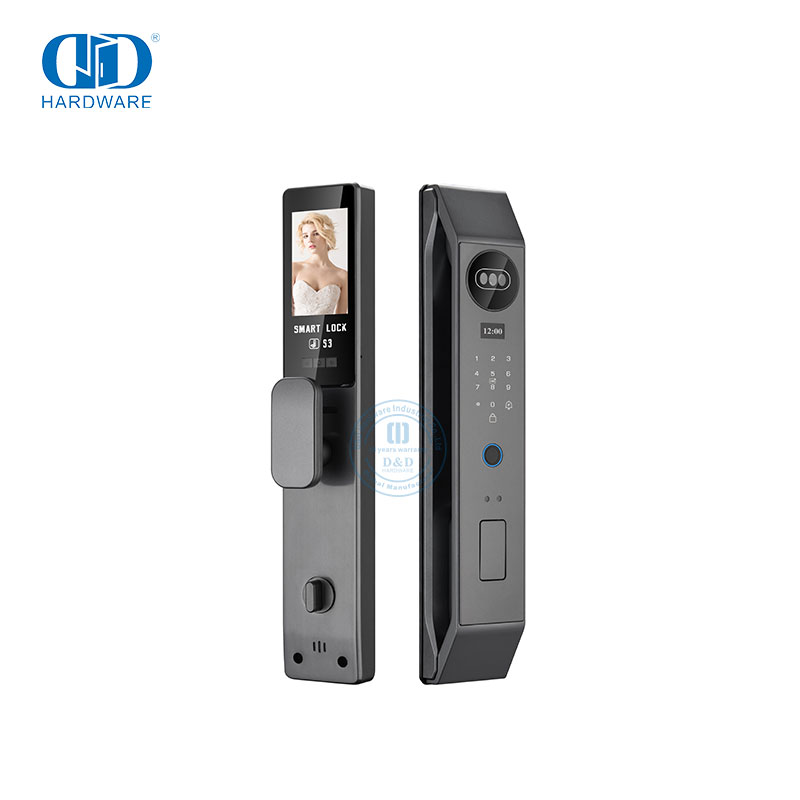 Security Door Cat Eye Home Camera Recognition Digital Smart Intelligent Lock With Fingerprint -DDEL006