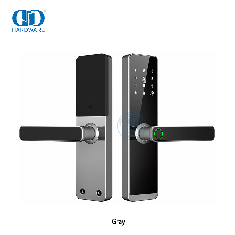 Wooden Doors Smart Handles Locks with App WIfi Fingerprint Cerradura Inteligente Work with TUYA WIFI -DDDL007
