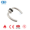 Modern House Decoration EN 1906 Hardware Silver Hollow Lever Handles-DDTH004-SSS