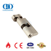 EN 1303 Certification Peanut Knob Solid Brass Single Lock Cylinder-DDLC014-70mm-SN