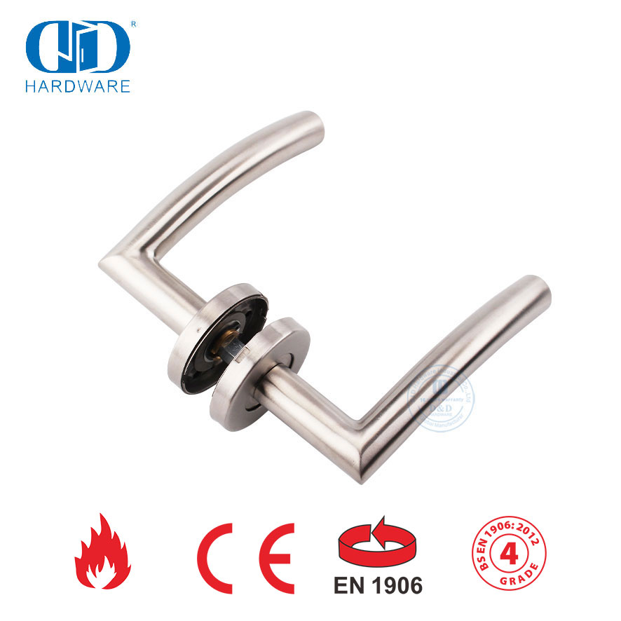 BS EN 1906 Grade 4 Entry Door Handleset for Wooden Door-DDTH008-SSS