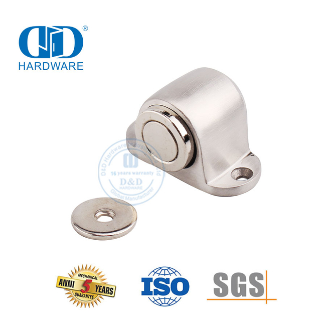 Magnetic Modern Door Stop Concealed Polished Golden Door Stoppers for Security-DDDS031