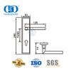 SUS304 High Quality Modern Lever Handle with Plate for Office Door-DDLP001