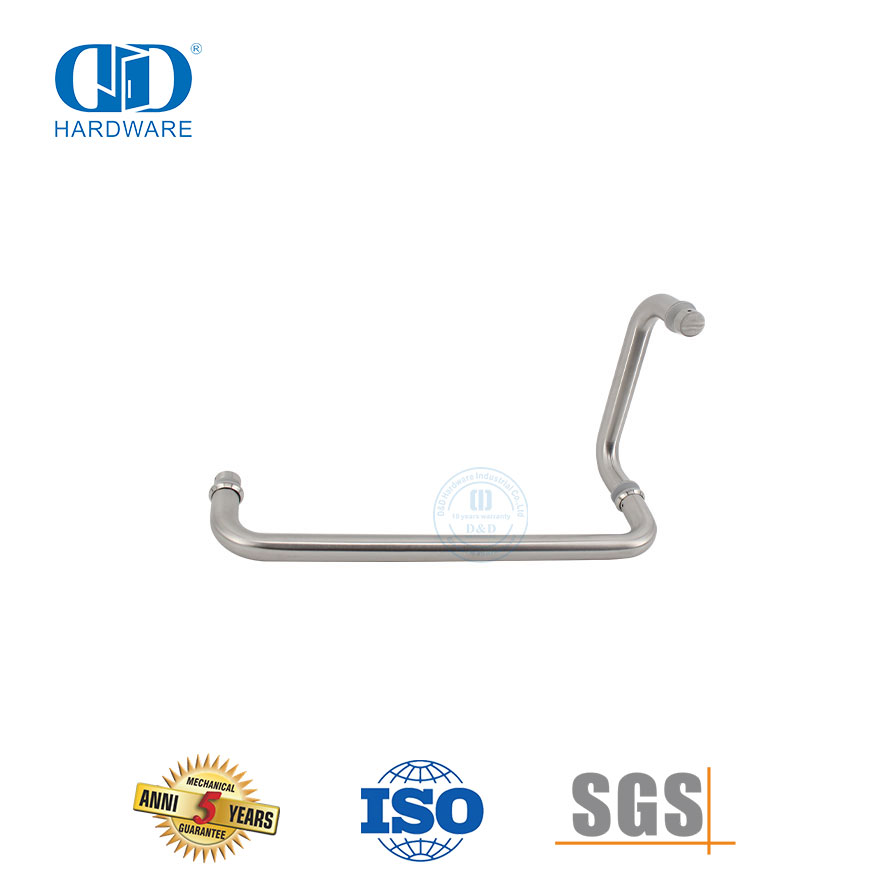  Furniture Hardware Fitting Bathroom Timer Door Stainless Steel Pull Handles-DDPH018