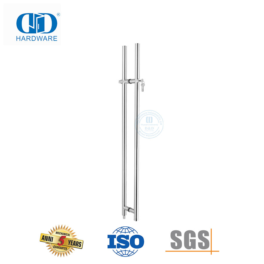Modern Design Stainless Steel Locking Ladder Pulls Handle for Home And Hotel Use-DDPH039