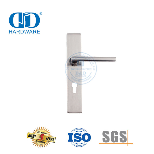 Light Luxury Door Handle Panel Lock Home Entrance Door Handle-DDTP007