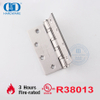 Manufacture Stainless Steel BHMA UL Listed American Standard Fireproof 4 Ball Bearing Furniture Hardware Commercial Metal Door Hinge-DDSS08-FR-5x4.5x4.6mm