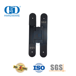 Different Finishes Zinc Alloy 3D Hidden Concealed Security Adjustable Interior Door Hinge-DDCH008-G40