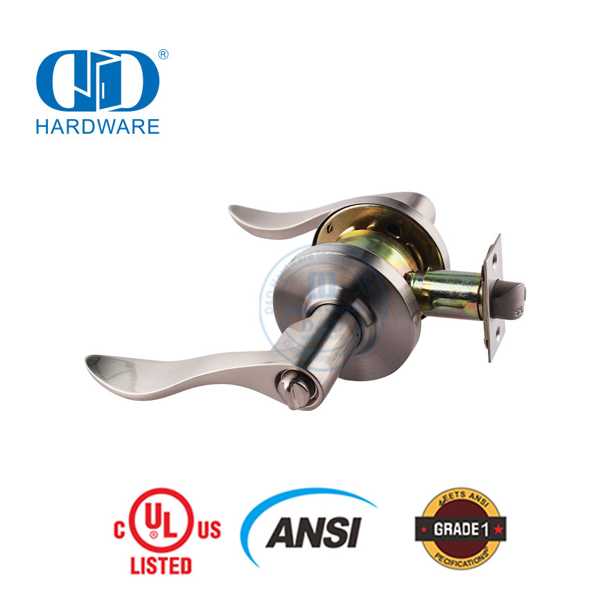 ANSI 3 Hours List UL Fireproof High Safety Exquisite Lock Core Anti-pry Lockable Lock For Exterior Internal Door Lockset-DDLK010