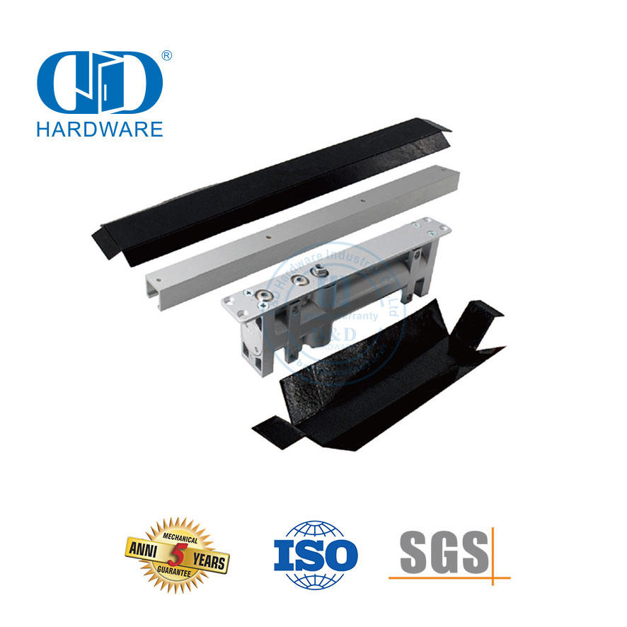 High Performance Low Pressure Concealed Door Closer Protection Kits Rubber Gasket Strip Intumescent Hinge Pad-DDIG003