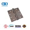 ANSI UL Listed BHMA Fast Installation Stainless Steel Fireproof Ball Bearing Kitchen Cabinet Furniture Door Hinge-DDSS001-ANSI-2-4.5x4.5x3.4mm