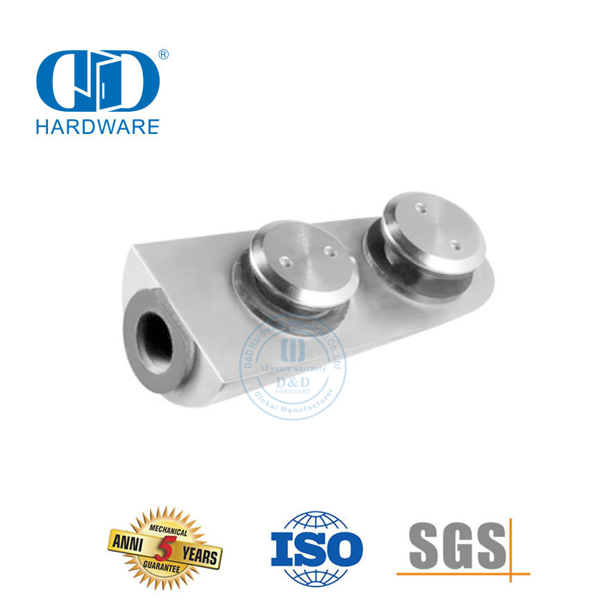 Stainless Steel Heavy Duty Top Door Piovt Glass Fitting Patch Fitting Pivot-DDGP011