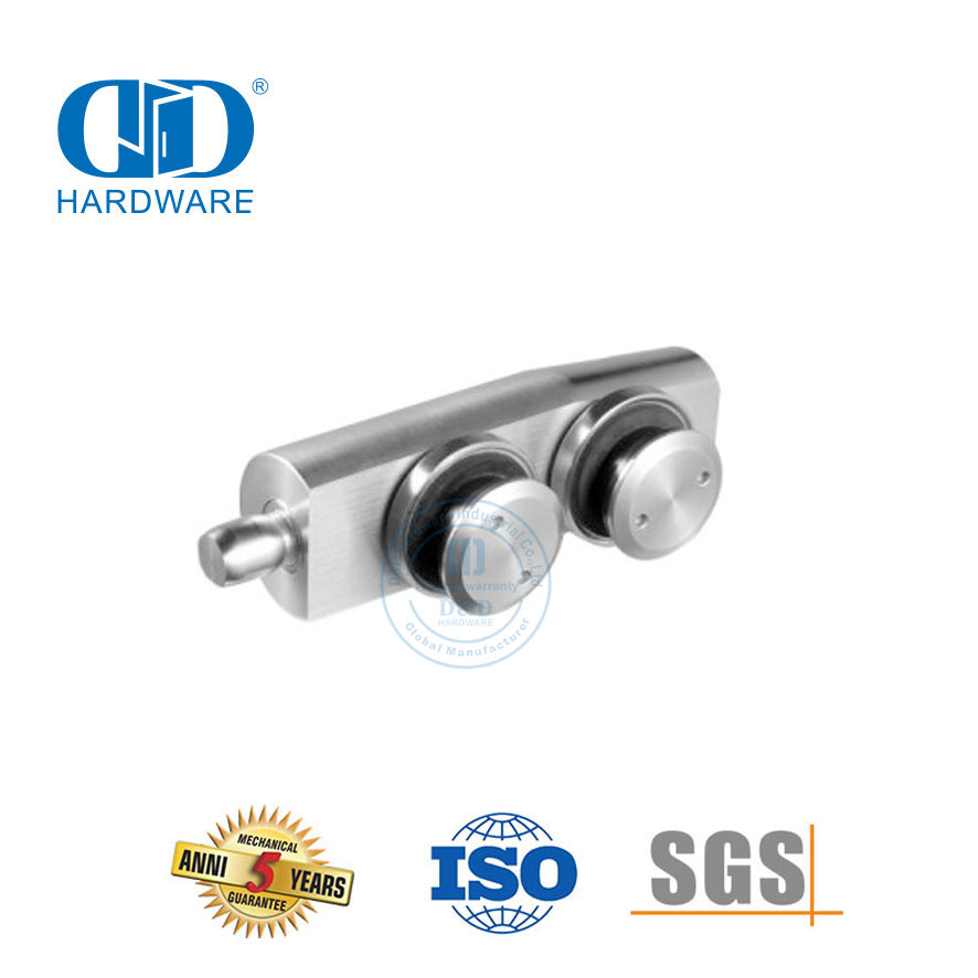 Stainless Steel Over Panel Pivot Patch Fitting Pivot Glass Hardware-DDGP005