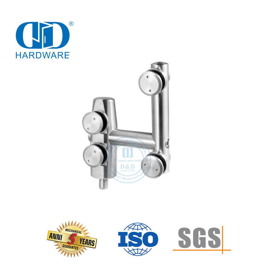 Stainless Steel Glass Door Pivot Furniture Accessory Upper Pivot Sliding Door Hardware-DDGP006