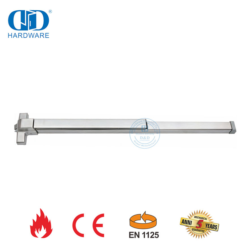 CE UL Listed Fire Resistance Panic Exit Device Bar Panic Exit Lock For Metal Door-DDPD003-CE