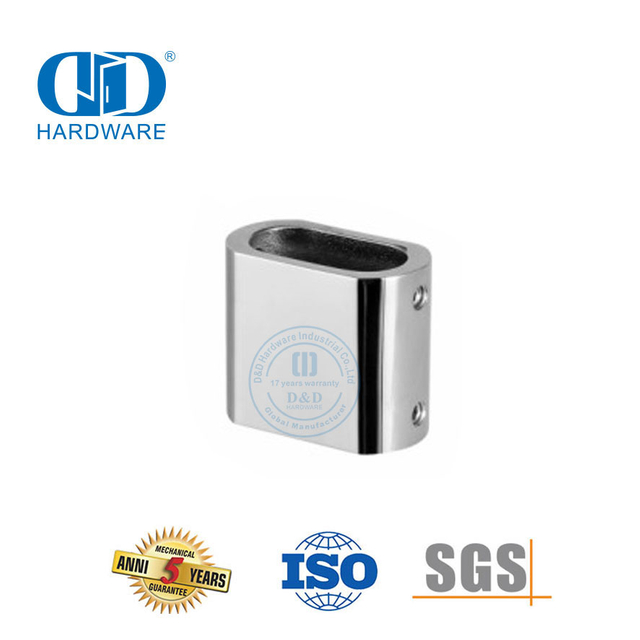 Stainless Steel Glass Fitting Glass Door Hardware Bathroom Glass Connector-DDSL002-5