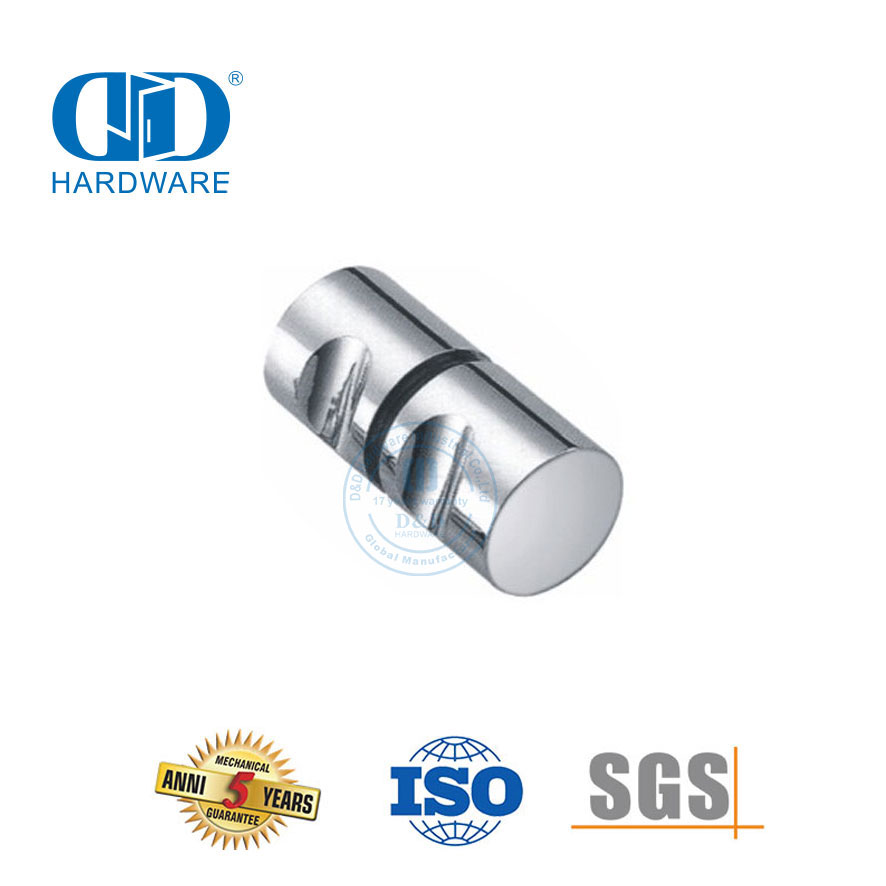 Stainless Steel Furniture Accessory Shower Cubicle Knob Shower Room Door Knobs For Shower Glass Door-DDSK001