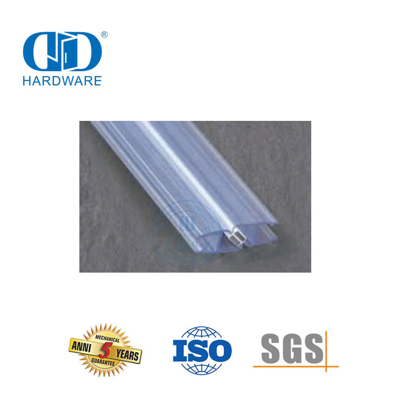 Rubber Seal Strip Glass Door Accessories Shower Door Sliding Glass Door Bathroom PVC Waterproof Seal Strip-DDWS003