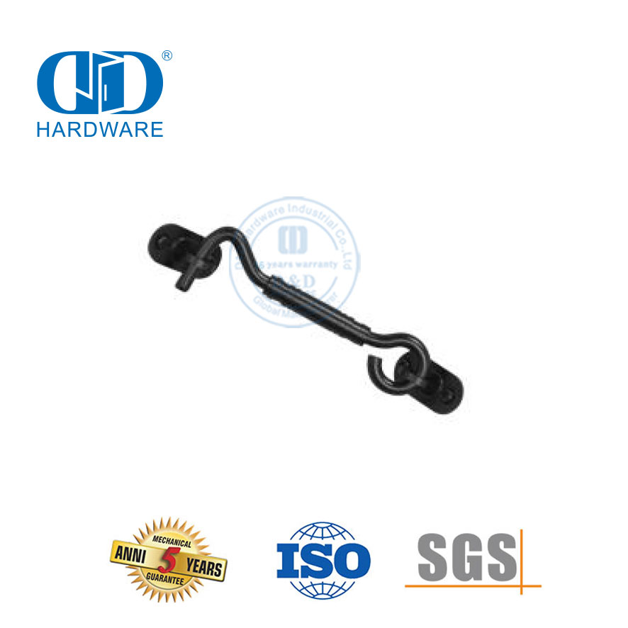 Stainless Steel Security Hardware Guard Sliding Barn Door Hook Lock Door Accessory Barn Door Guard Lock-DDBD131