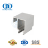 Hotel Office Building Hardware Stainless Steel Iron Glass Hardware Sliding Door Tube For Bathroom-DDGS144