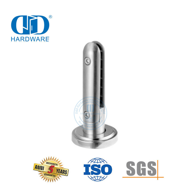 Stainless Steel Frameless Glass Balustrade Post Balustrade Railing Glass Clamp Spigot Handrail Wall Bracket-DDHB008
