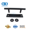 Black Stainless Steel Sliding Double Side Heavy Duty Barn Door Handle Construction Hardware-DDBD102 Black