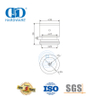 Stainless Steel Adjustable Single Point Fixing Glass Door Pivot System Sliding Door Hardware-DDGP024