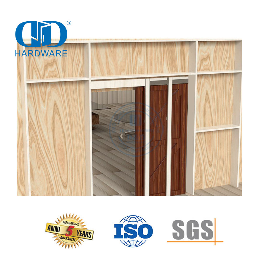 Stainless Steel Tube Stud More Stable Sliding Door Hardware Pocket Barn Door Frame Hardware-DDBD063