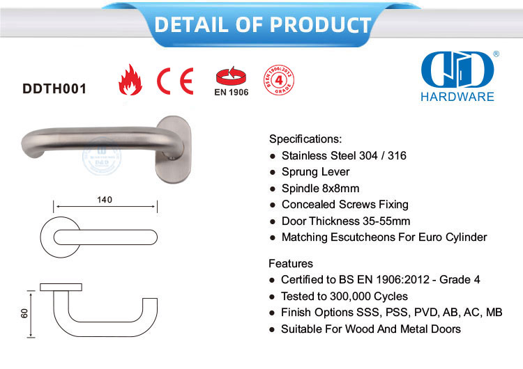 Hollow Lever Handle