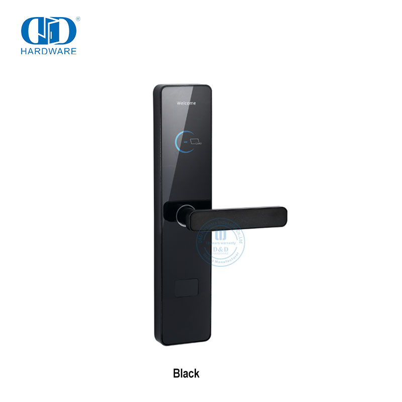 High Quality Steel Materials Card Key Smart Hotel Lock with Free Software-DDHL003