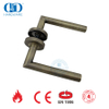 EN 1906 Certification Antique Brass Lever Type Flush Outside Door Handle-DDTH003-AB