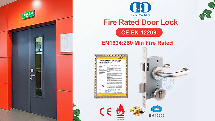 D&D CE Certified Door Lock