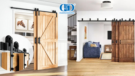 How to Measure for Bypass Barn Door Hardware？.jpg