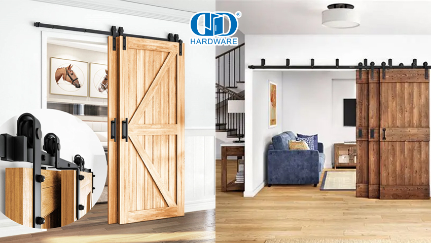 How to Measure for Bypass Barn Door Hardware？