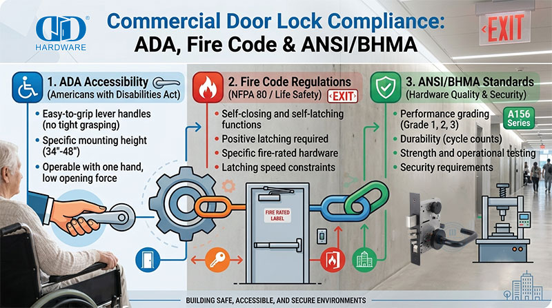What Does ADA Compliance Mean for Commercial Door Locks?