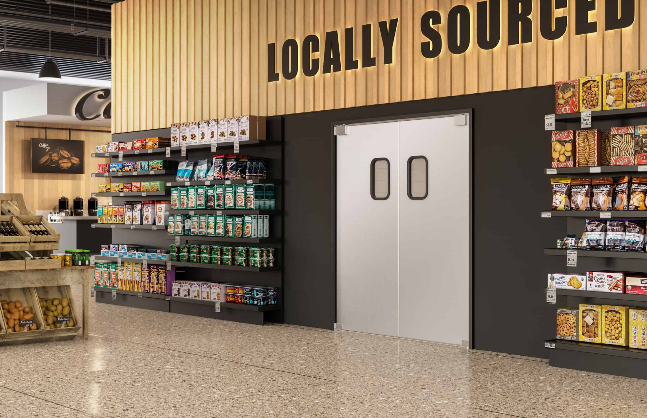 How to Choose the Right Supermarket Door Lock for Entry and Exit Doors？