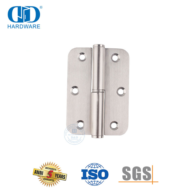 Stainless Steel Round Corner Lift-off Door Hinge-DDSS020